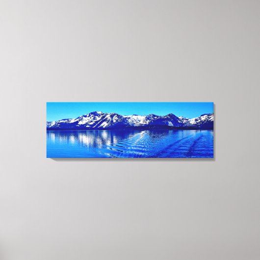 36 X 12-INCH GORGEEUS LAKE MET GEWIKKELDE ANVAS-AF CANVAS AFDRUK (Voorkant)