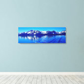 36 X 12-INCH GORGEEUS LAKE MET GEWIKKELDE ANVAS-AF CANVAS AFDRUK (Insitu (Houten vloer))