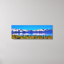36 X 12 MOOIE LAKE TAHOE OMWIKKELDE CANVASAFDRUK
