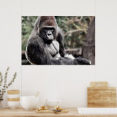 36 X 24 GORILLA PREMIUM CANVAS GLOSS POSTER (Keuken)