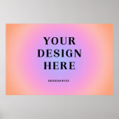 36 x 24 Horizontale gedrukte kunst Poster (Voorkant)