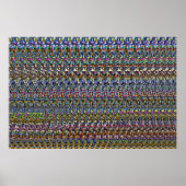 36 x 24 inch "onzichtbaar" 3D-Poster van Magic Eye Poster (Voorkant)