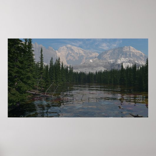 36 x 24-inch papieren poster met "Boreal Stream"-a (Voorkant)