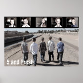 36 x 24 inch Vijf en vers Poster-Wandelend Poster (Voorkant)