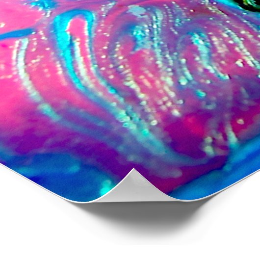 36"x 24"KLEURRIJK KALEIDOSCOPE MATTE ART POSTER (Hoek)