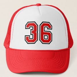 36e geboorte Klassieke Trucker Hat Pet