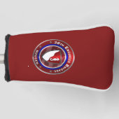 36e Geniebrigade “Rugged” Golfheadcover (Voorkant)