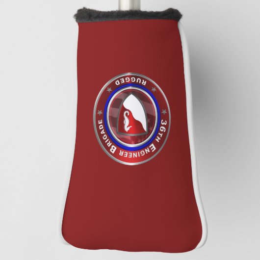 36e Geniebrigade “Rugged” Golfheadcover (Draai 90)