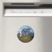 36e infanteriedivisie Vietnam Veterans Magnet (Insitu (Vaatwasser))