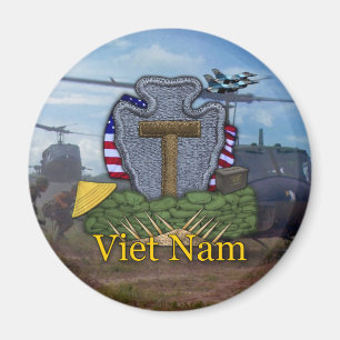 36e infanteriedivisie Vietnam Veterans Magnet