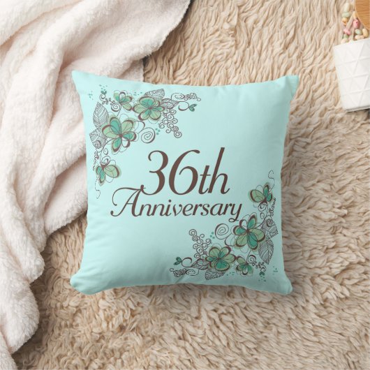 36e Jubileum CadeauSierkussen Kussen (Deken)