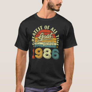 36e verjaardag 36 jaar oud GOAT sinds 1986 T-shirt