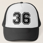 36e verjaardag Classic Trucker Pet (Voorkant)