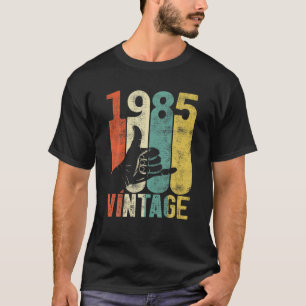 36e verjaardag Shaka 1985 Surfing Sign Retr T-shirt