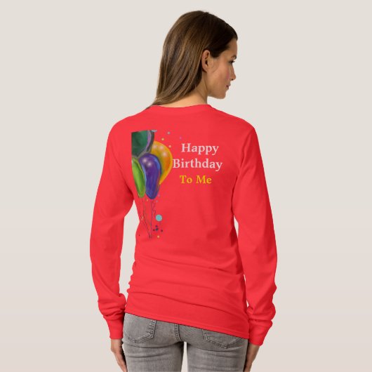 36e verjaardag t-shirt (Achterkant volledig)