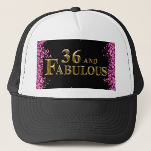 36e verjaardag trucker pet