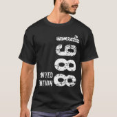 36e verjaardagscadeau 1988 Limited Edition 36 jaar T-shirt (Voorkant)