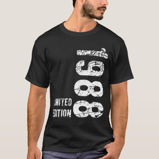 36e verjaardagscadeau 1988 Limited Edition 36 jaar T-shirt (Voorkant)