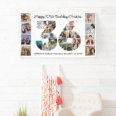 36e verpartij Cijfer 36 Fotocollage Spandoek (Insitu)