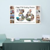 36e verpartij Cijfer 36 Fotocollage Spandoek (Beurs)