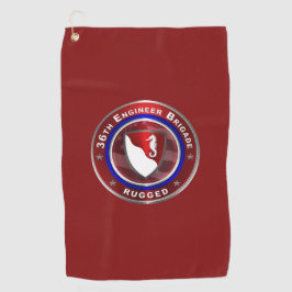 36e werktuigkundige brigade "Rugged" Golfhanddoek