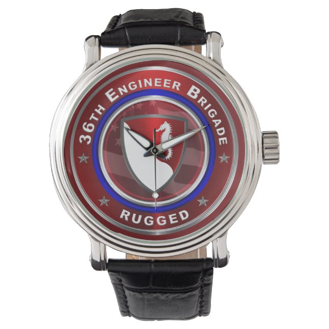 36e werktuigkundige brigade "Rugged" Horloge (Voorkant)