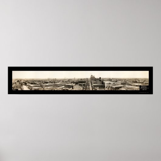 36th Division Ft Worth Photo 1918 Poster (Voorkant)