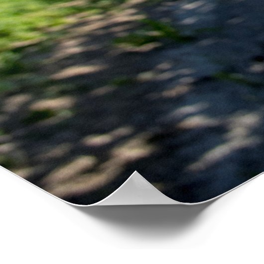 36x24 Poster voor wandelen (Hoek)