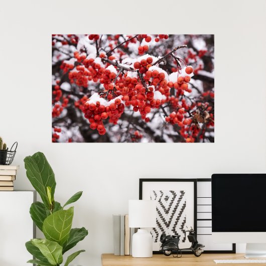 36x24 Poster voor wandelen (Thuiskantoor)