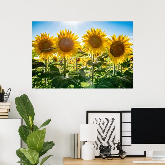 36x24 Poster voor wandelen (Thuiskantoor)