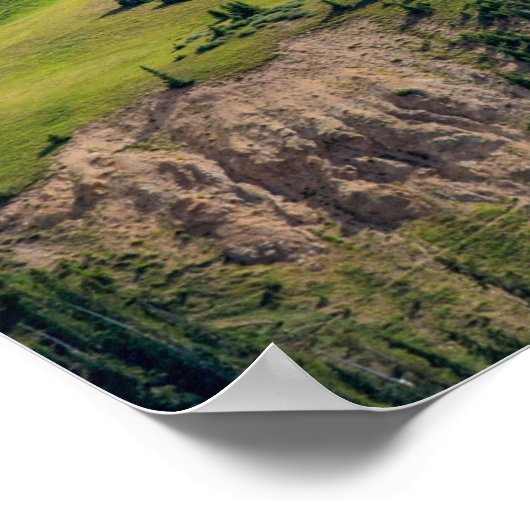 36x24 Poster voor wandelen (Hoek)