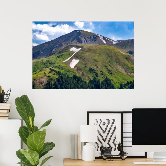 36x24 Poster voor wandelen (Thuiskantoor)