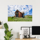 36x24 Poster voor wandelen (Thuiskantoor)