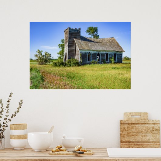 36x24 Poster voor wandelen (Keuken)