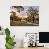 36x24 Poster voor wandelen (Thuiskantoor)