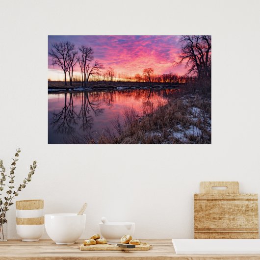 36x24 Poster voor wandelen (Keuken)