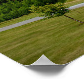 36x24 Poster voor wandelen (Hoek)