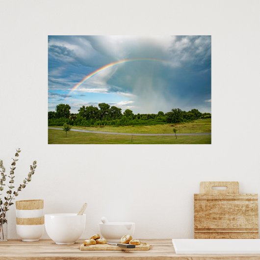 36x24 Poster voor wandelen (Keuken)