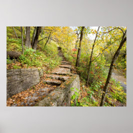 36x24 Poster voor wandelen