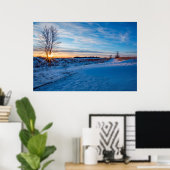 36x24 Poster voor wandelen (Thuiskantoor)