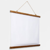 36x26 Wall Tapestry with Wooden Top Accent Hangend Wandkleed (Gebogen)