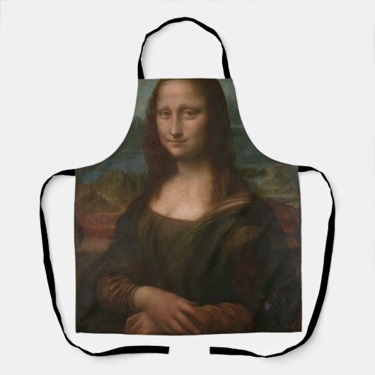 36x48 Mona Lisa Apron Schort (Voorkant)