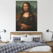 36x48 Mona Lisa Canvas afdrukken (Insitu (Slaapkamer))