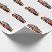 370z tekening cadeaupapier (Hoek)