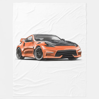 370z tekening fleece deken