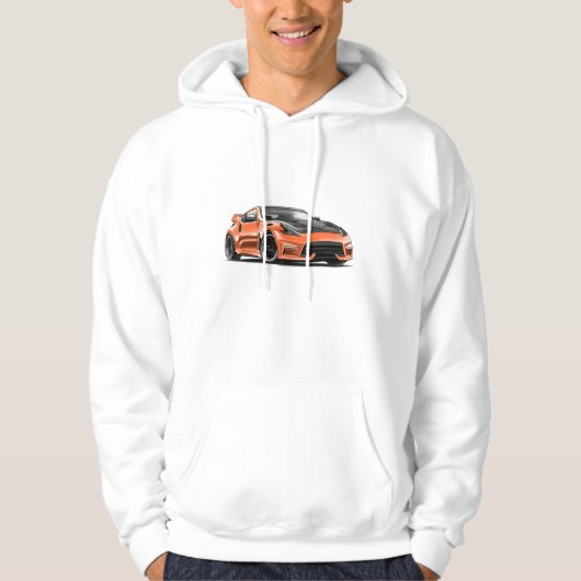 370z tekening hoodie (Voorkant)