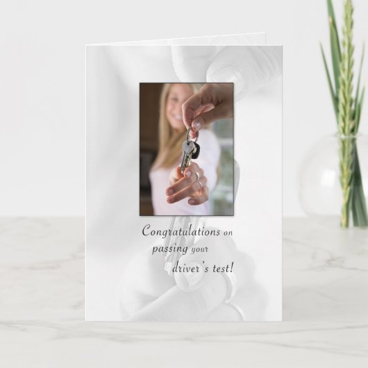 3715 Gefeliciteerd met het behalen van het rijbewi Kaart (Voorkant)