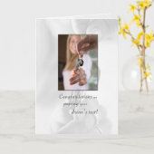 3715 Gefeliciteerd met het behalen van het rijbewi Kaart (Gele Bloem)