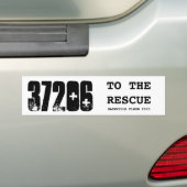 37206, NASHVILLE STROOM 2010 IN DE RESCUE BUMPERSTICKER (Op auto)