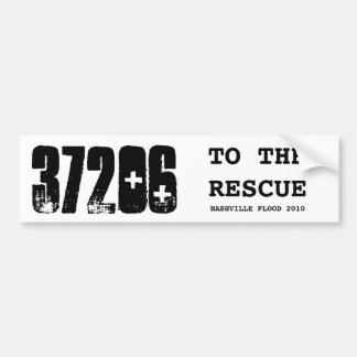 37206, NASHVILLE STROOM 2010 IN DE RESCUE BUMPERSTICKER